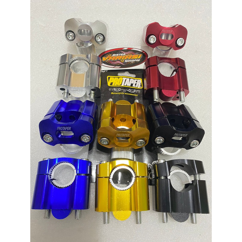 PROMO PENINGGI STANG FATBAR RAISER STANG FULL CNC PROTAPER UNIVERSAL UNTUK SEMUA UKURAN STANG STANG 