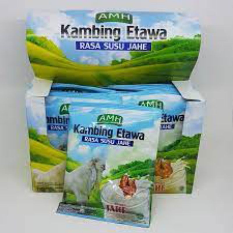 

SUSU KAMBING ETAWA + JAHE | 1 KOTAK ISI 10 SACHET