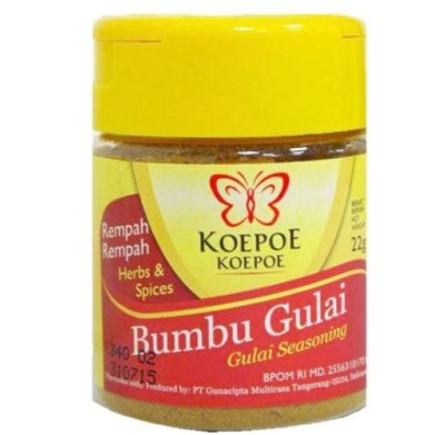 BUMBU GULAI 22 GRAM KOEPOE KOEPOE