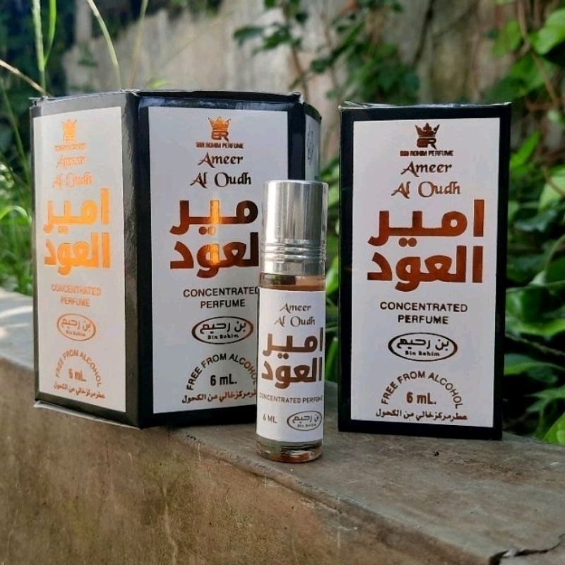 AMEER AL OUDH Bin Rohim Perbox isi 6 Pcs Parfum Kemasan 6ml Minyak Wangi Roll On Non Alkohol