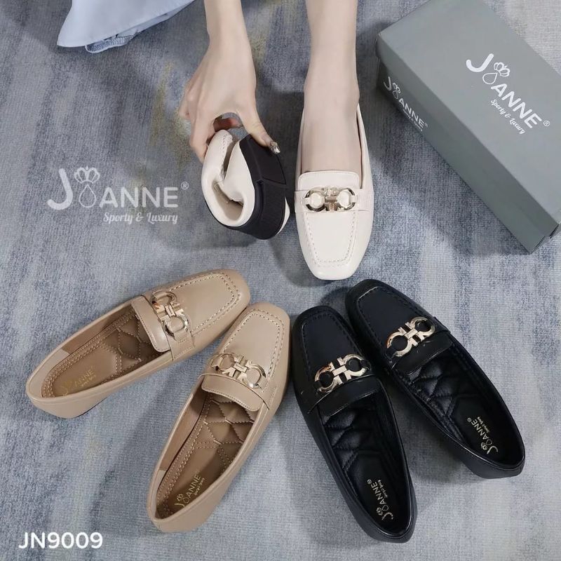 JOANNE Loafers Shoes Sepatu Kerja #JN9009 ORIGINAL