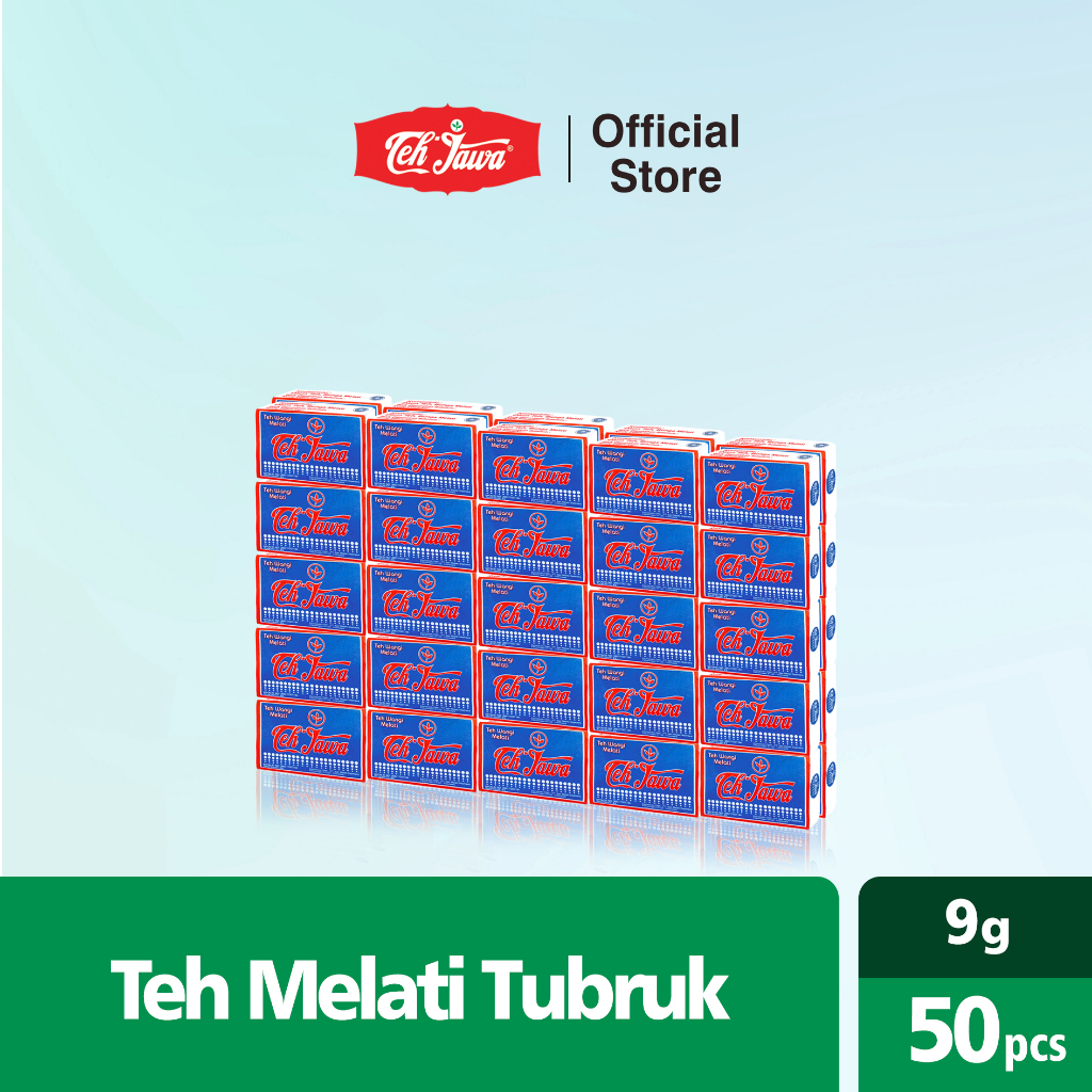 Teh Jawa Biru 9 gram per Pack (Isi 50 Pcs)