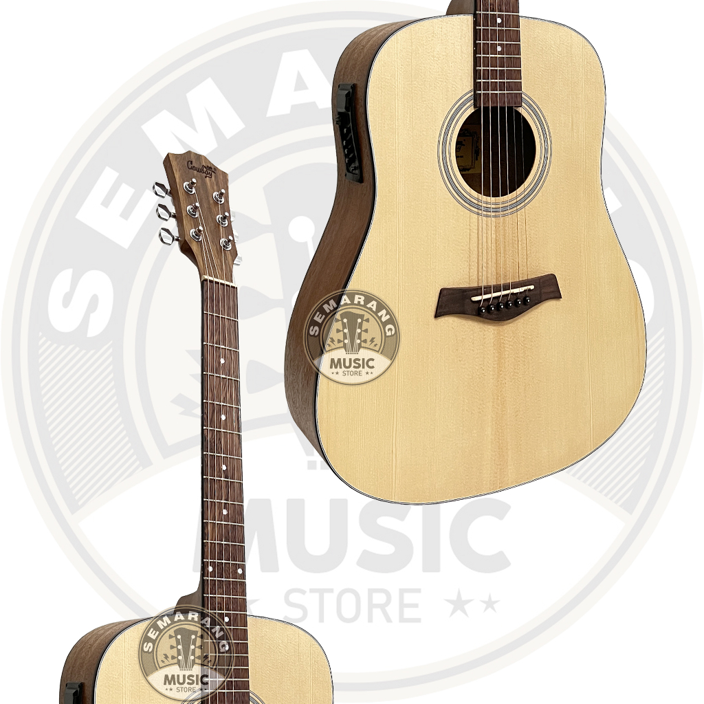 ORIGINAL!!! Gitar Akustik Elektrik Import Merk Cowboy Equalizer 7545r GW-240 NA GW 240NS
