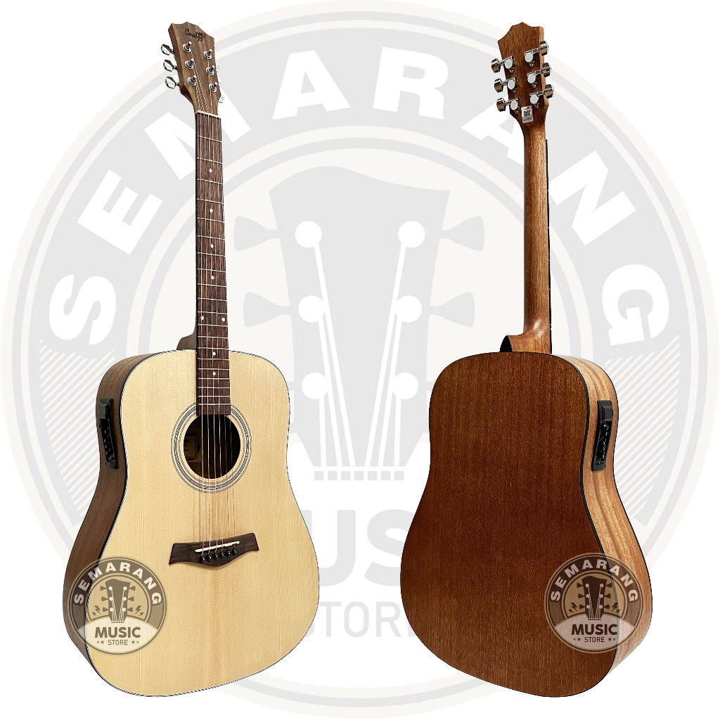 ORIGINAL!!! Gitar Akustik Elektrik Import Merk Cowboy Equalizer 7545r GW-240 NA GW 240NS