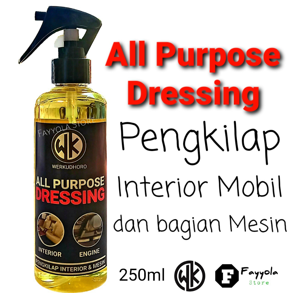 All Purpose Dressing Pengkilap Interior &amp; mesin mobil