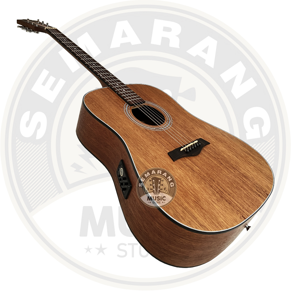 ORIGINAL!!! Gitar Akustik Elektrik Import Merk Cowboy GW-240 NA GW 240NS Equalizer Tuner AW-6