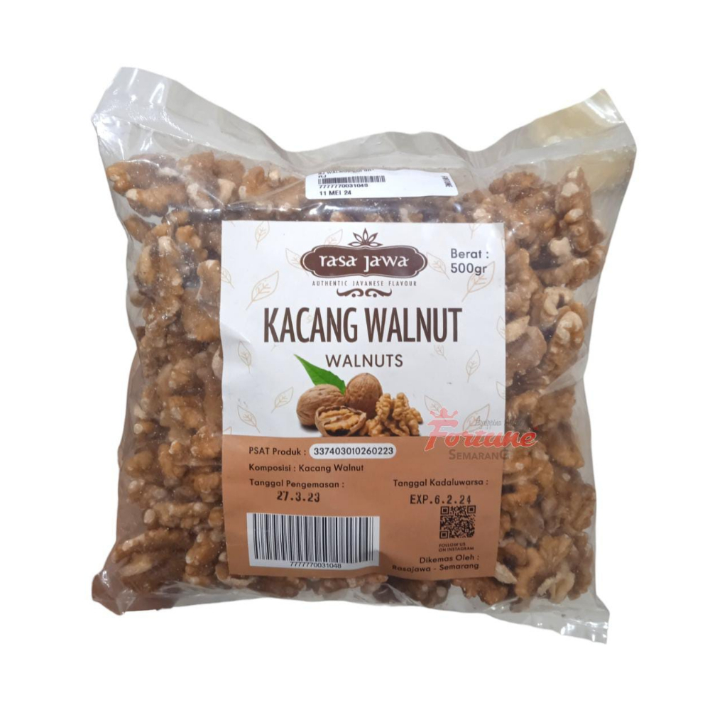 

RASA JAWA KACANG WALNUT 500GR