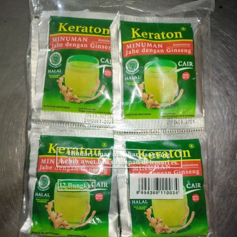 

Keraton Sari Jahe Cair Asli Malang isi 12 x 30ml