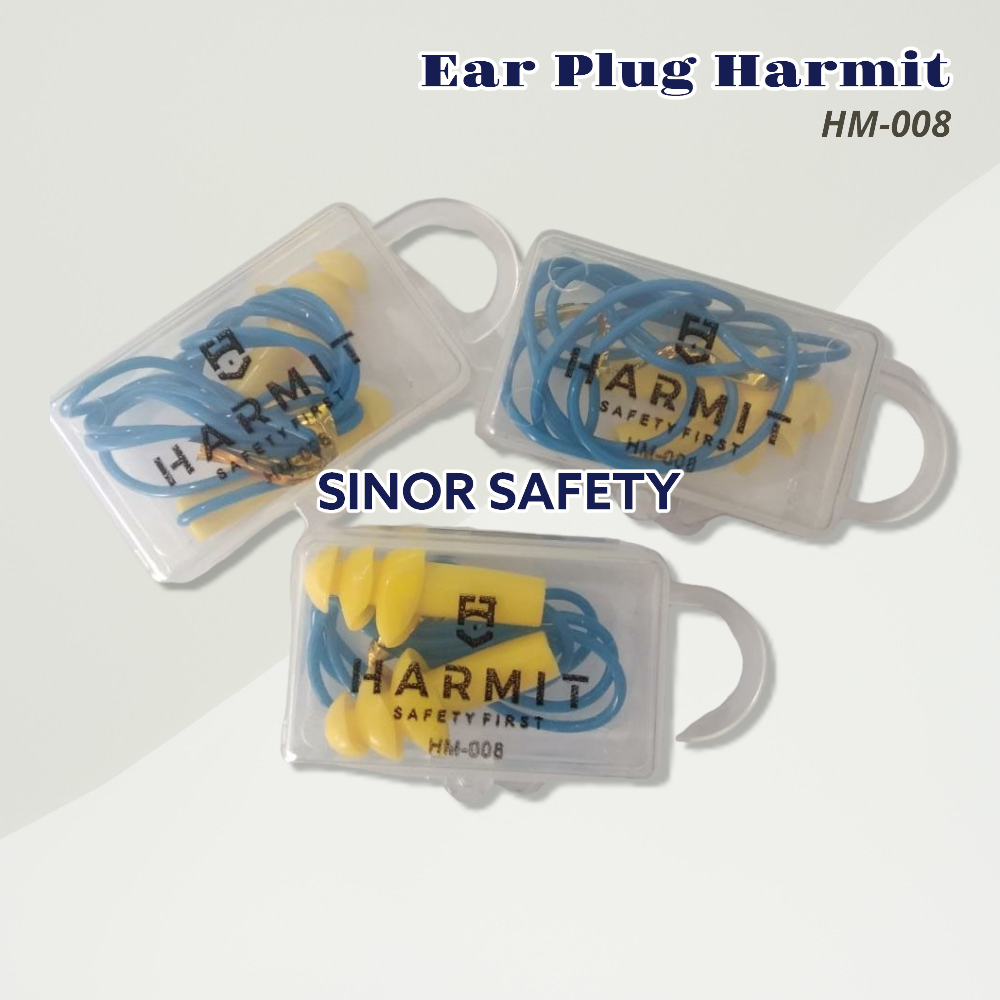 Earplug Ultrafit Corded dengan Kotak Penutup Safety Telinga Ear Plug