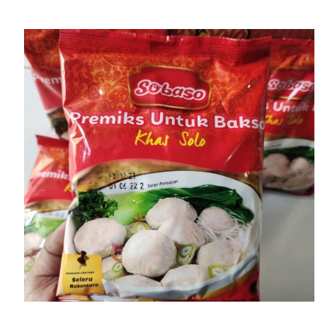 

Tepung Bakso Khas Solo SOBASO 125gr