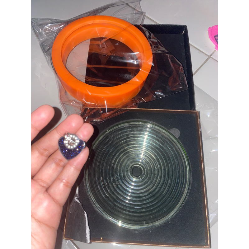 bioglass Mci dan pendant love kalung kesehatan