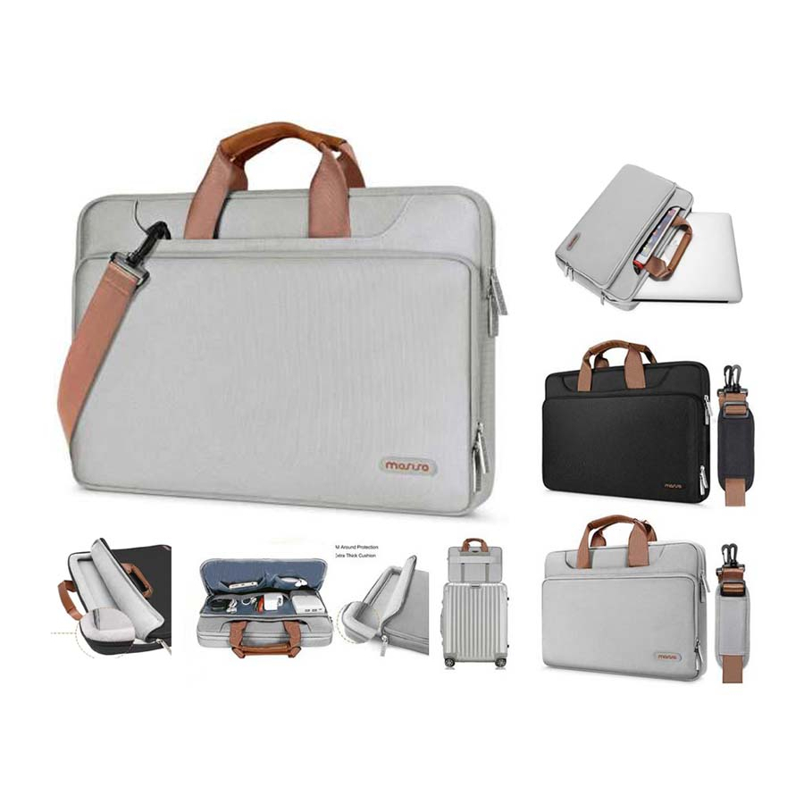 Tas Laptop mosiso SALE SISA STOK 14 - 15.6 inch Messenger Slim Case Bag