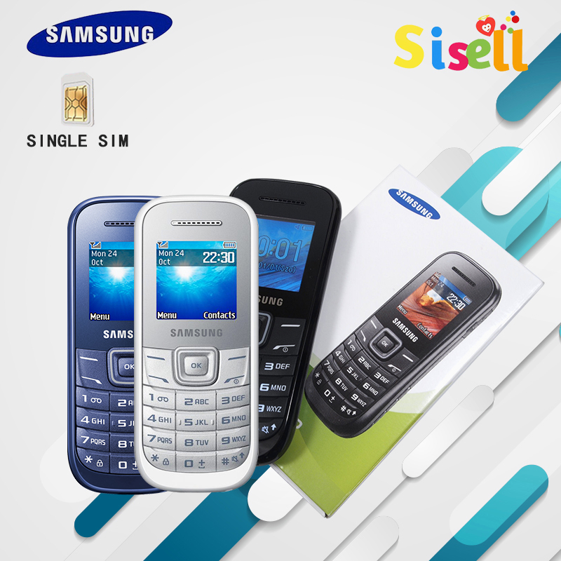 Sisell Hp Samsung GSM GT E1200/E1205 Murah Baru Single Sim