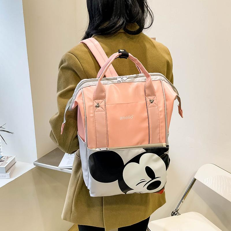 7005 Ransel Wanita Tas Punggung Fashion Import Mickey Backpack Kekinian Bisa COD