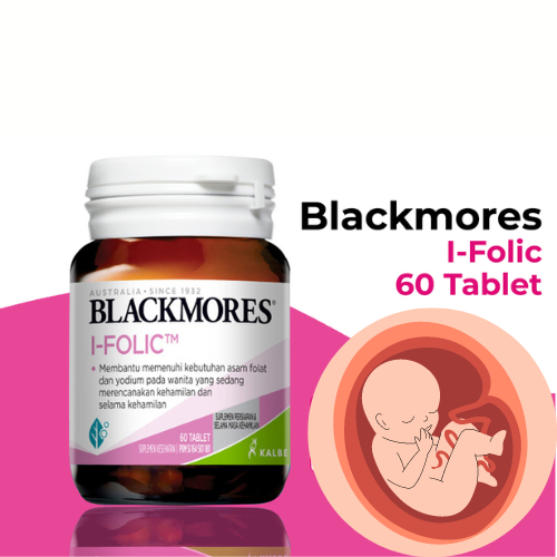 Blackmores I-Folic BPOM Kalbe Farma 150tablet 150 tablet / 60tablets 60 tab - Folic Acid Asam Folat