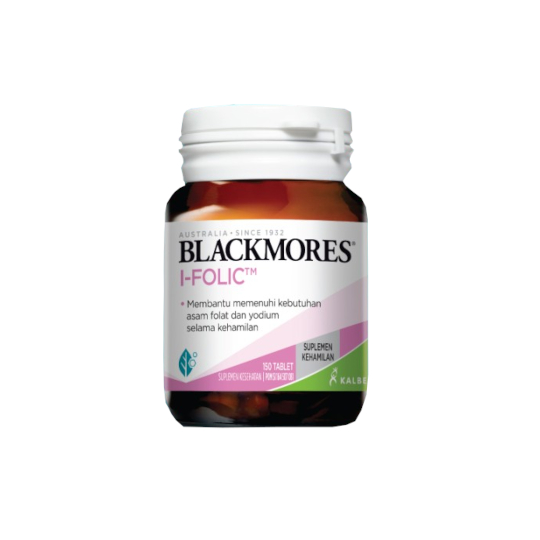 Blackmores I-Folic BPOM Kalbe Farma 150tablet 150 tablet / 60tablets 60 tab - Folic Acid Asam Folat