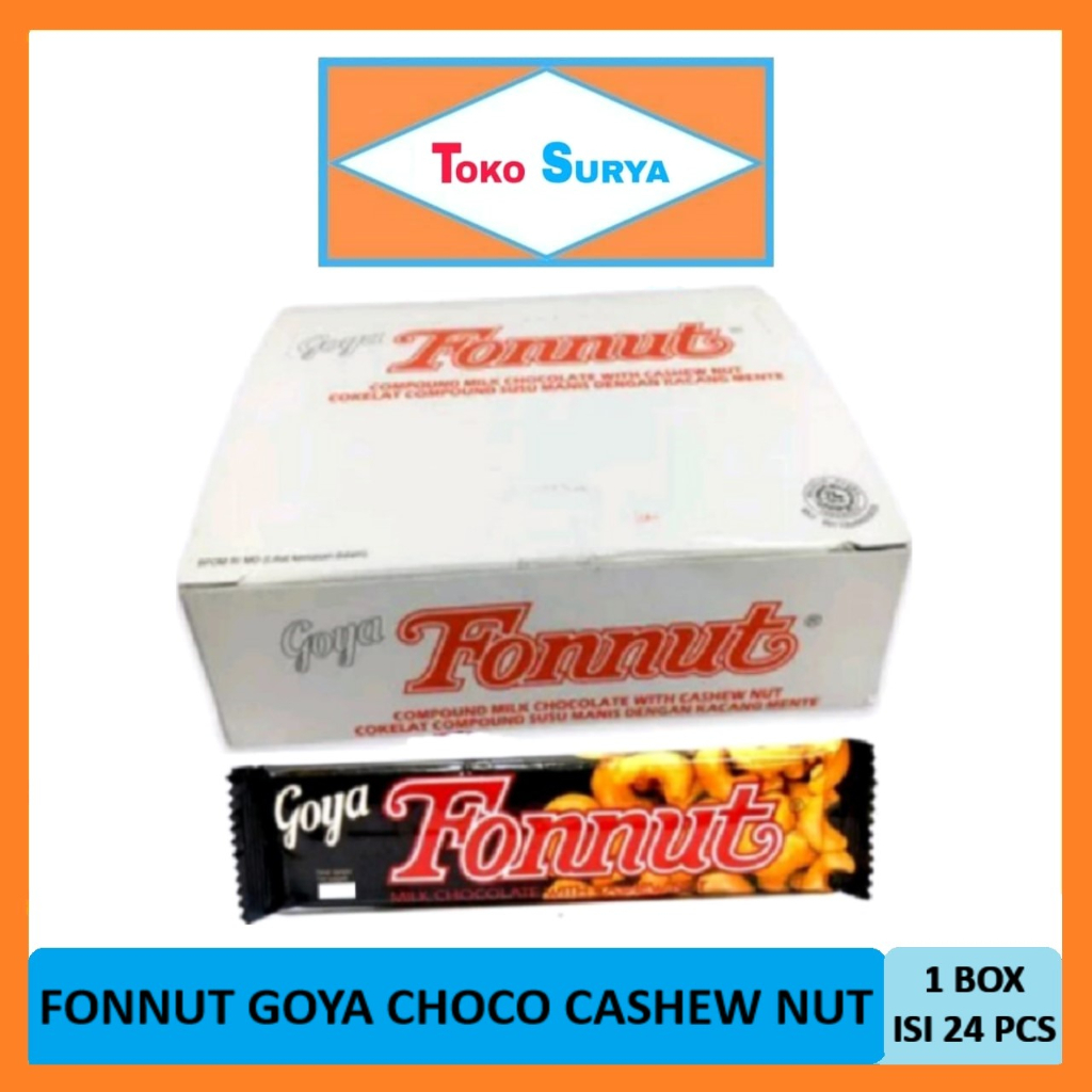 

Fonnut Goya Coklat 24pcs x 10gr