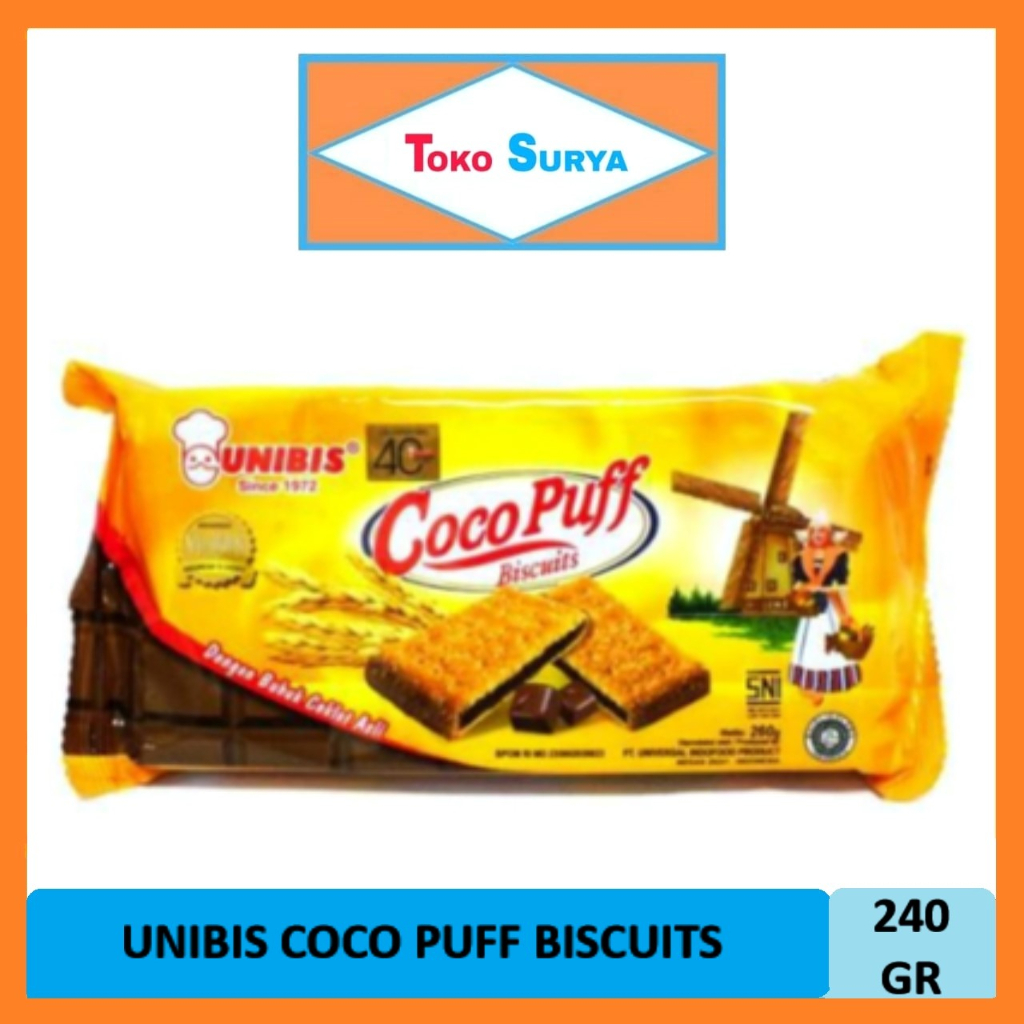 

Unibis Coco Puff Biscuits 260 Gr (Pcs)