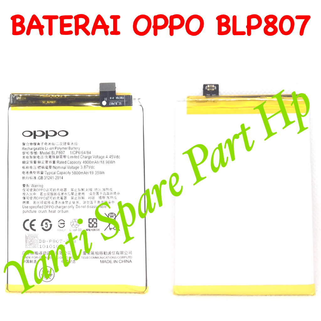 Baterai Realme X2 7 BLP807 Original Terlaris New