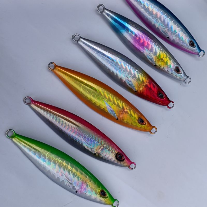 Umpan pancing Metal jig 100gram Metal jig 100gram micro jig 100gram koika jig kiler lure