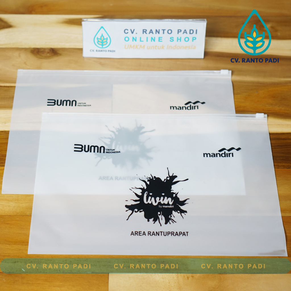 POUCH BAG BANK MANDIRI / PERUSAHAAN