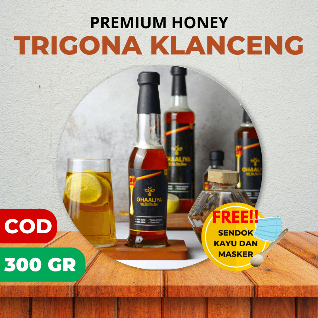 

MADU KLANCENG 300 GR MURNI ASLI 100 % HERBAL RAW NATURAL HONEY ANAK DEWASA SUPLEMEN DIET SARANG MADU