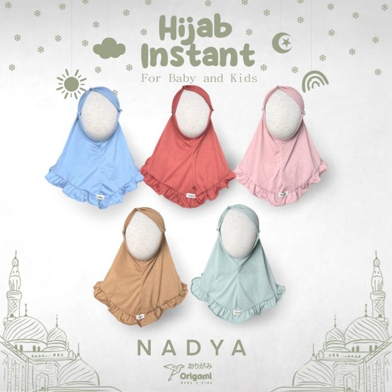 jilbab anak origami Nadya/Madina/shopia