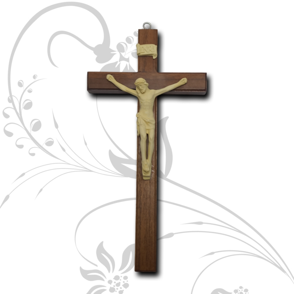 Salib Dinding 30 cm Korpus Batu/Aneka Salib Dinding Katolik/Hiasan Salib Dinding