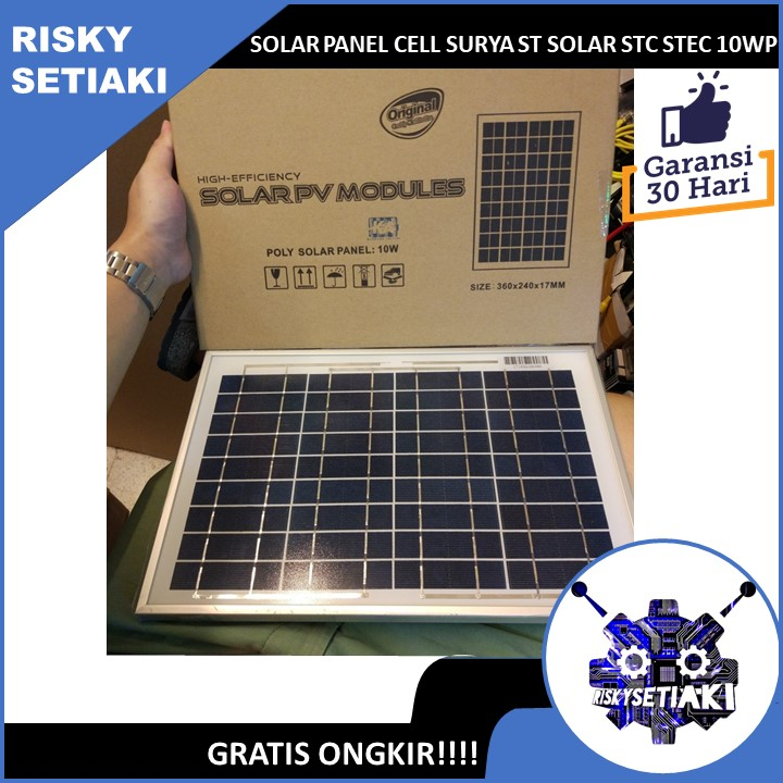 SOLAR PANEL CELL SURYA ST SOLAR STC STEC MODULE 10WP 10 WP POLY 12V