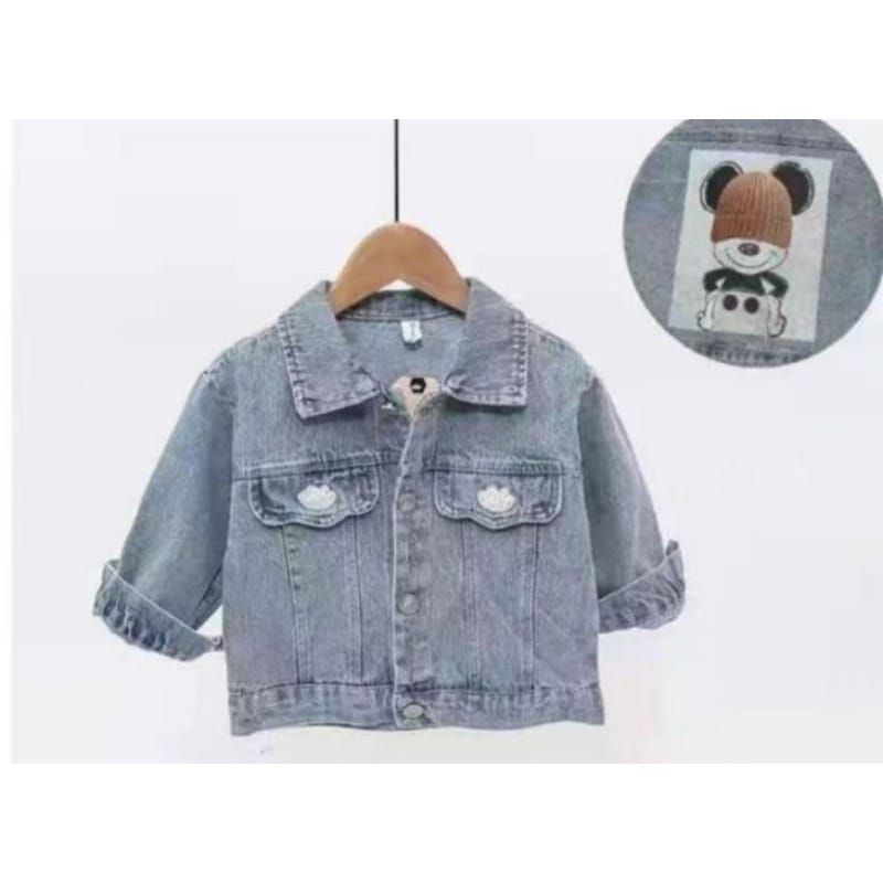 NEW ARRIVAL JAKET JEANS BANGKOK IMPORT SUPER PREMIUM ANAK LAKI LAKI & PEREMPUAN USIA 2 3 TAHUN