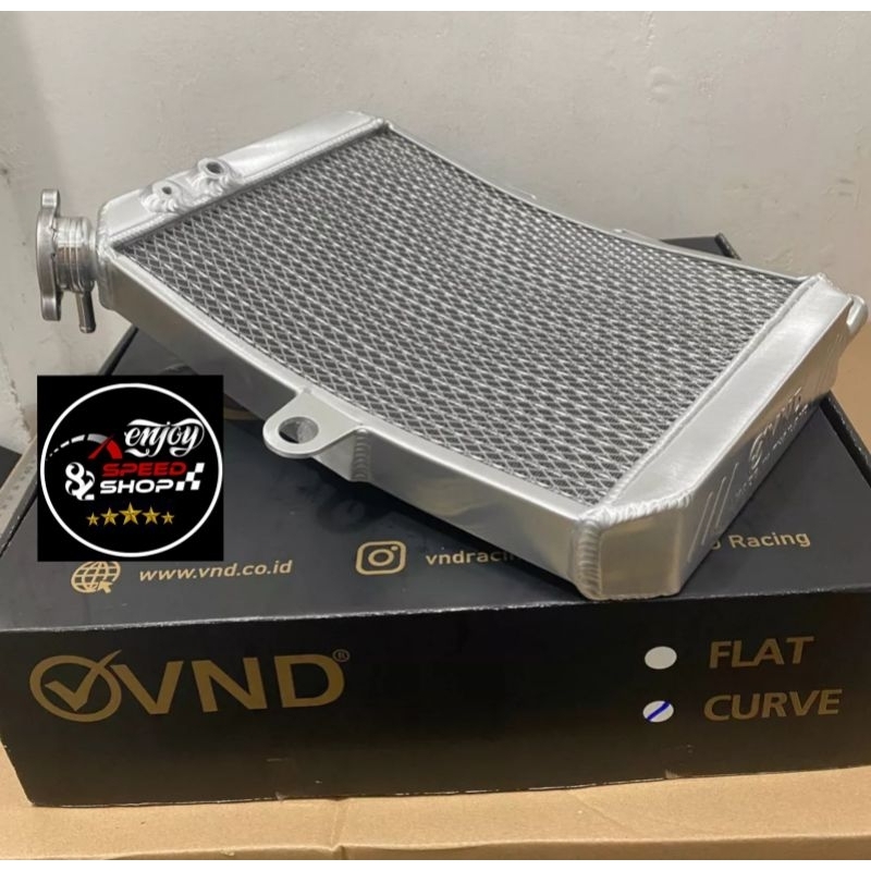 Radiator almu thailand Vnd racing curve lengkung Ninja 150 ninja R / ss & ninja RR model copy bpro