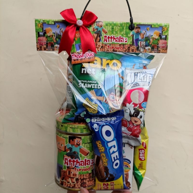 Tas Snack Ultah / Tas Snack Custom