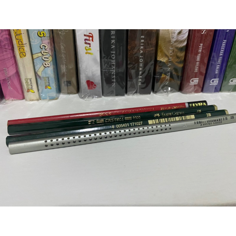 

[Stationery] [New/Baru] Pensil Faber Castell Lyra 2B Karakter Sale Murah Obral