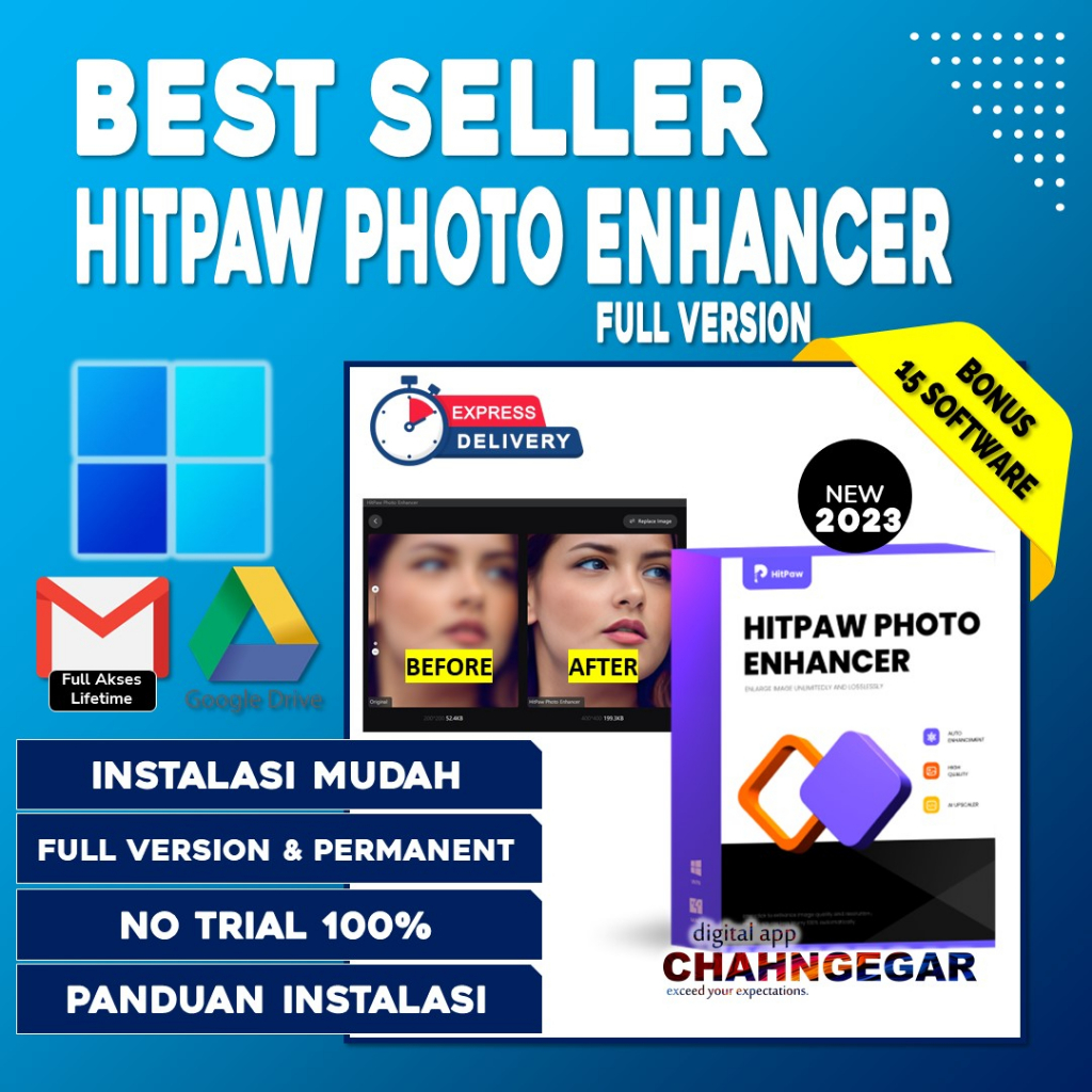 HitPaw Photo Enhancer Pro 2023 Software image enhancer Full Version