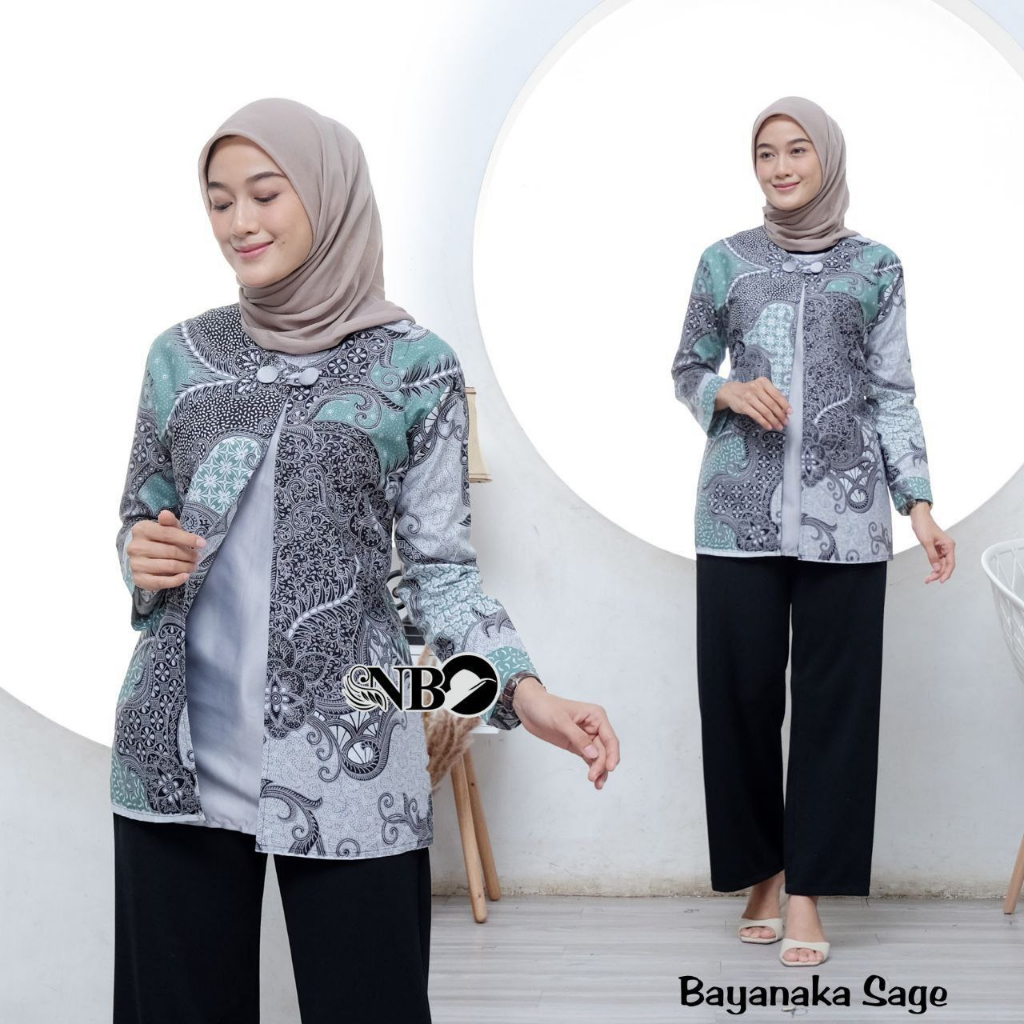 COUPLE BATIK NEW HEM BLUS BLOUSE TRENDING INTERNATIONAL COUPLE SERAGAM TERLARIS 12.12