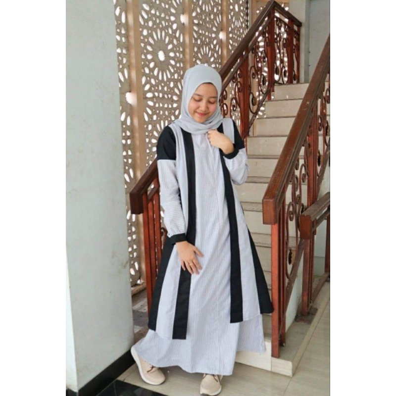 Gamis Dewasa LunanGo Original Kode LS 454