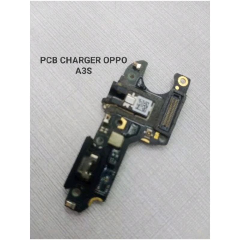 PCB CHARGER CONEKTOR CHARGER PAPAN CHARGER ORIGINAL OPPO A3S
