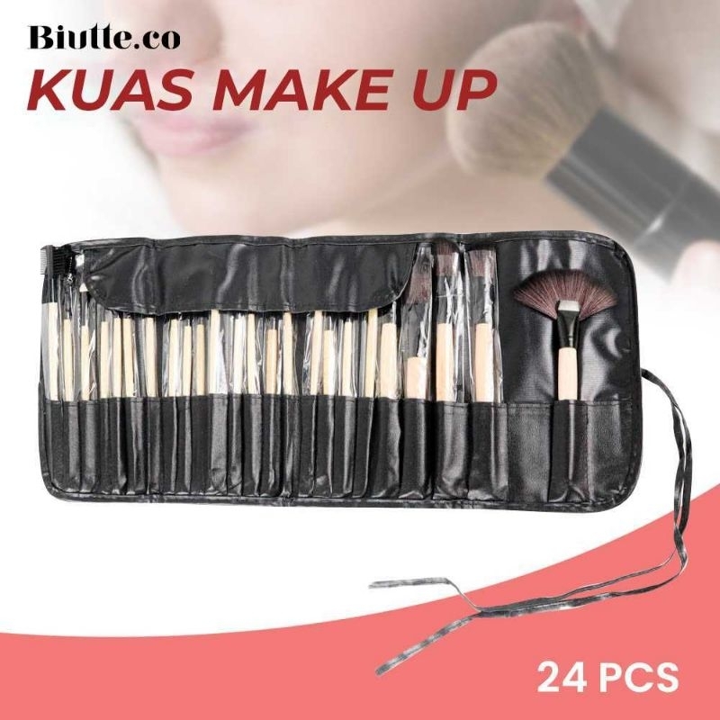 Biutte.co Kuas Make Up 24 Set