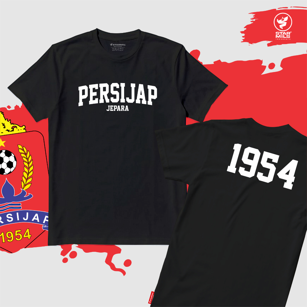 Kaos PERSIJAP JEPARA 1954 Suporter Banaspati Tshirt Starmilstore 10821A