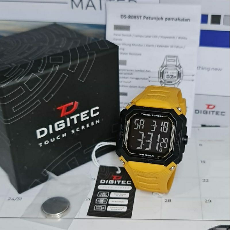 DG 8085 JAM TANGAN ORIGINAL DIGITEC 8085 TERLARIS TAHAN AIR DIGITAL