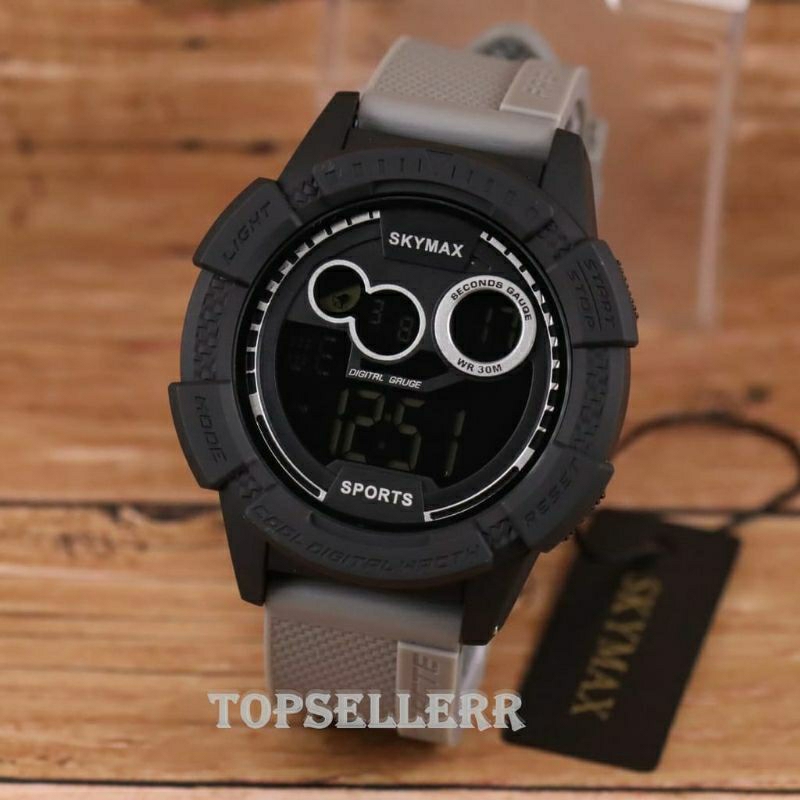 New Sale! Jam Tangan Skymax 1810 Digital Terbaru Bahan Halus Kasual Rubber