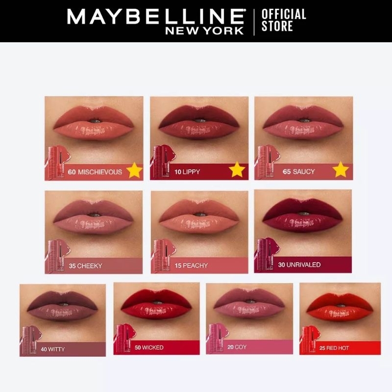 MAYBELLINE  Superstay Vinyl Ink Liquid Lipstick