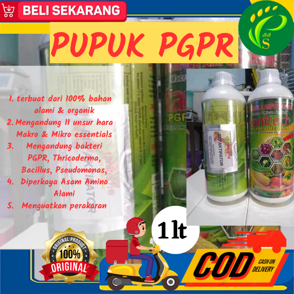 Pupuk Organik PGPR Kemasan 1 Liter
