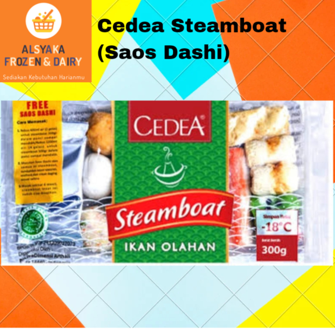 

Cedea Steamboat Set 300gr (Free Saus Dashi/ Bumbu Tom Yum)