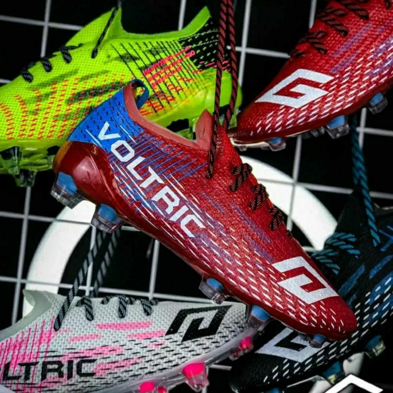 sepatu sepakbola goallo voltric original press pabrik lem kuat promo harga murah