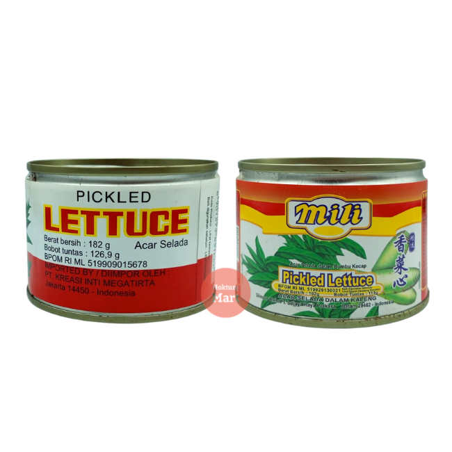 

Pickled Lettuce Caisim Kaleng Asinan Caisim