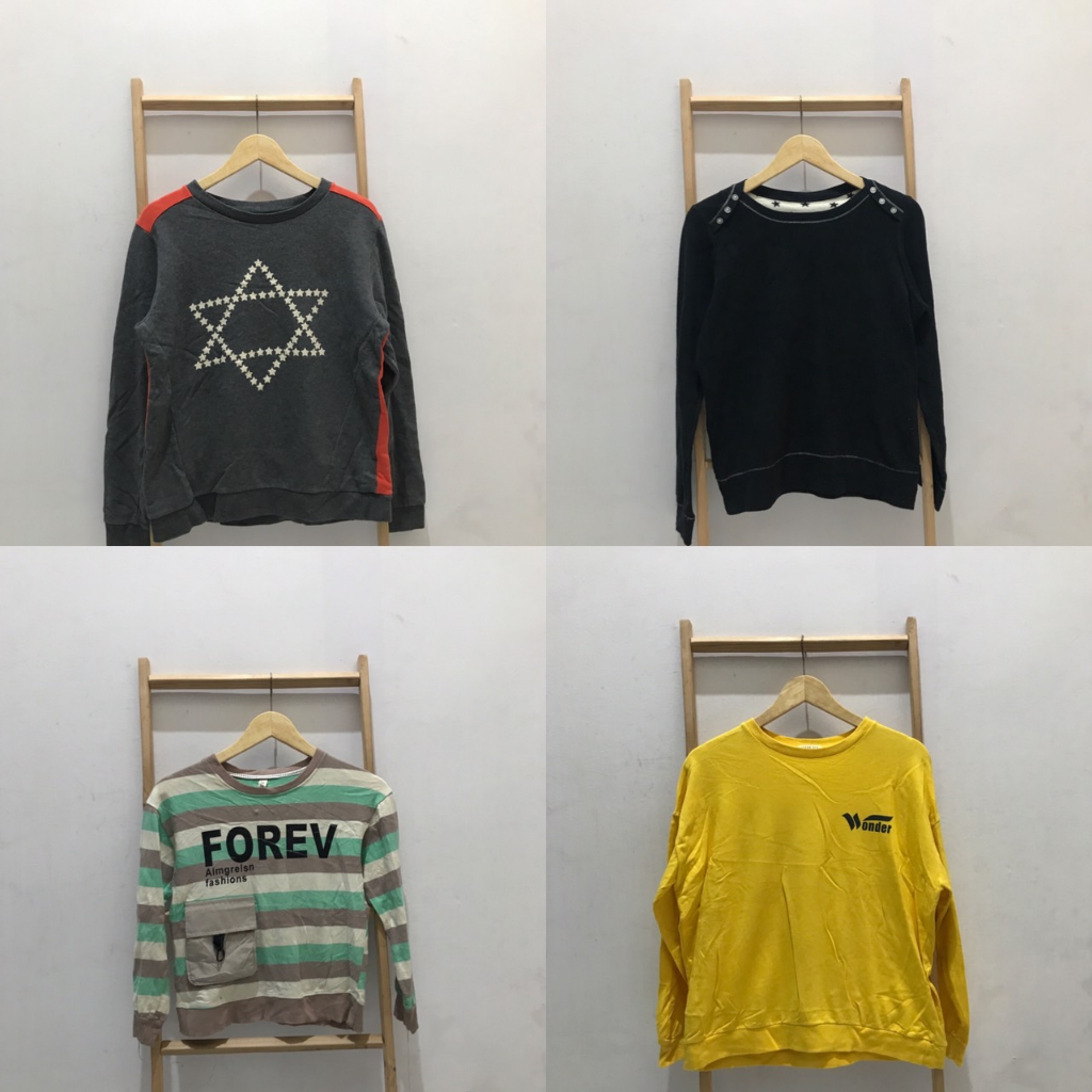 SWEATER  CREWNECK THRIFT VOL.134