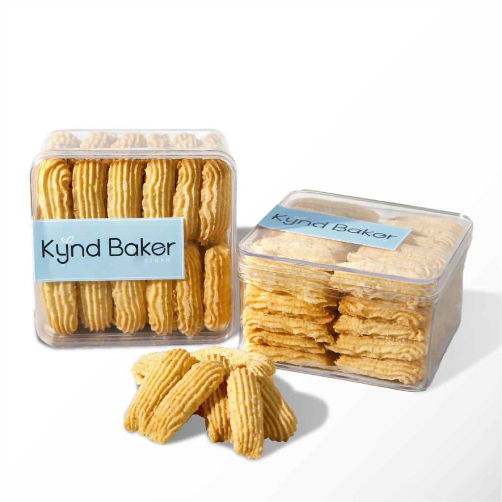 

KYND BAKER Kue Kering Cheezy Sagoo Cookies Premium Lumer Vegan Vegetarian