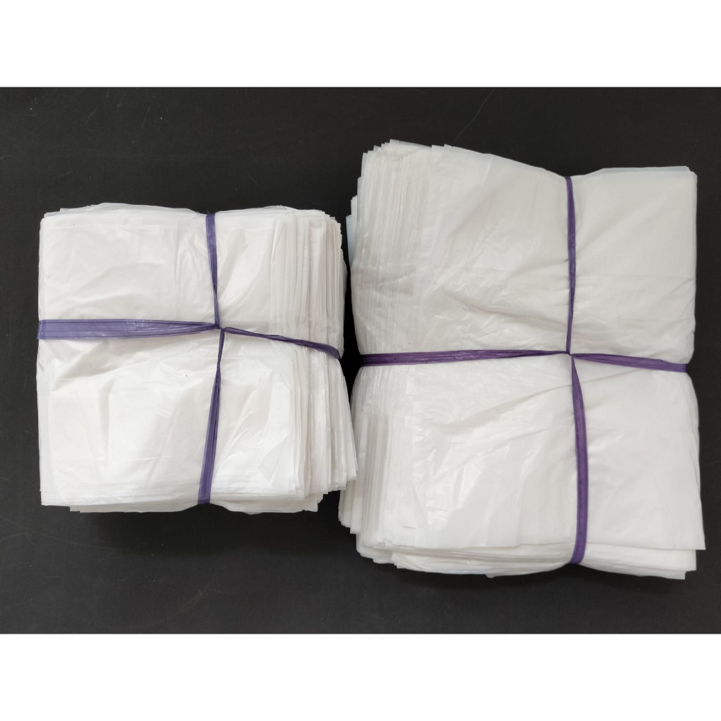 Kantong Plastik/Kresek Putih HDPE Kiloan Los Derkuku