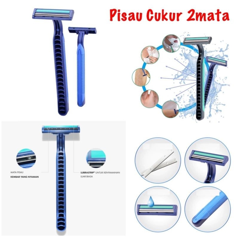 ALAT CUKUR / PISAU CUKUR 2 MATA / PISAU CUKUR JENGGOT